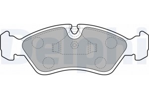 Delphi Σετ τακάκια, Δισκόφρενα - LP585