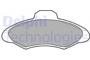 Delphi Σετ τακάκια, Δισκόφρενα - LP673