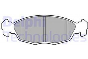 Delphi Σετ τακάκια, Δισκόφρενα - LP702