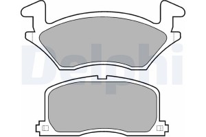 Delphi Σετ τακάκια, Δισκόφρενα - LP742