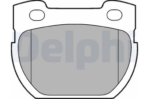 Delphi Σετ τακάκια, Δισκόφρενα - LP777