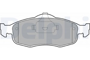 Delphi Σετ τακάκια, Δισκόφρενα - LP782