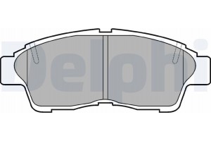 Delphi Σετ τακάκια, Δισκόφρενα - LP789