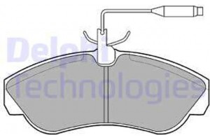 Delphi Σετ τακάκια, Δισκόφρενα - LP878
