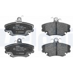 Delphi Σετ τακάκια, Δισκόφρενα - LP885 Delphi Σετ τακάκια, Δισκόφρενα - LP885