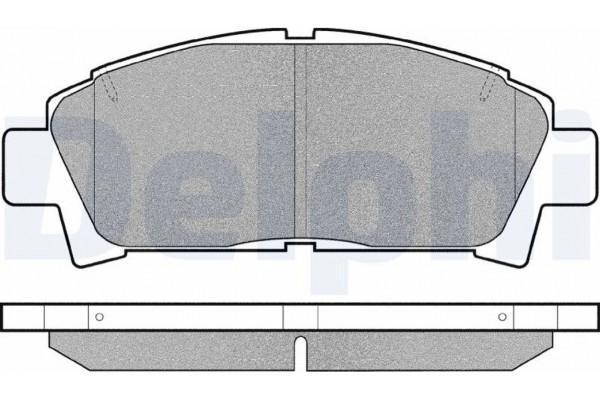 Delphi Σετ τακάκια, Δισκόφρενα - LP940 Delphi Σετ τακάκια, Δισκόφρενα - LP940