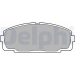 Delphi Σετ τακάκια, Δισκόφρενα - LP989 Delphi Σετ τακάκια, Δισκόφρενα - LP989