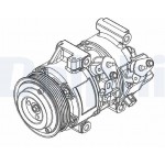 Delphi Συμπιεστής, συστ. Κλιματισμού - CS20495