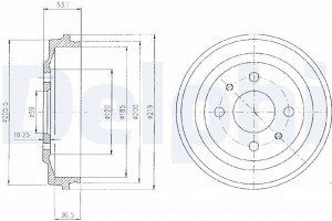 Delphi Ταμπούρο - BF136