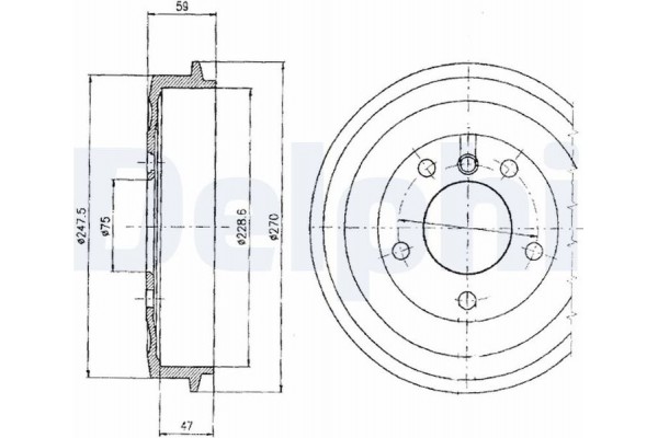 Delphi Ταμπούρο - BF275