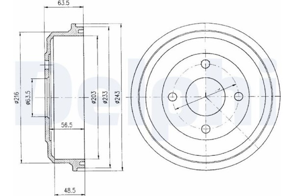 Delphi Ταμπούρο - BF369
