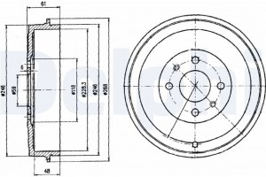 Delphi Ταμπούρο - BF379
