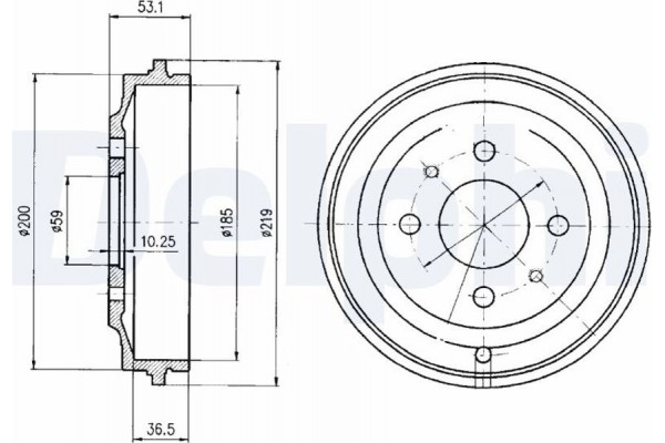 Delphi Ταμπούρο - BF389