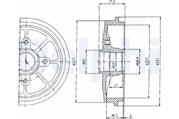 Delphi Ταμπούρο - BF392
