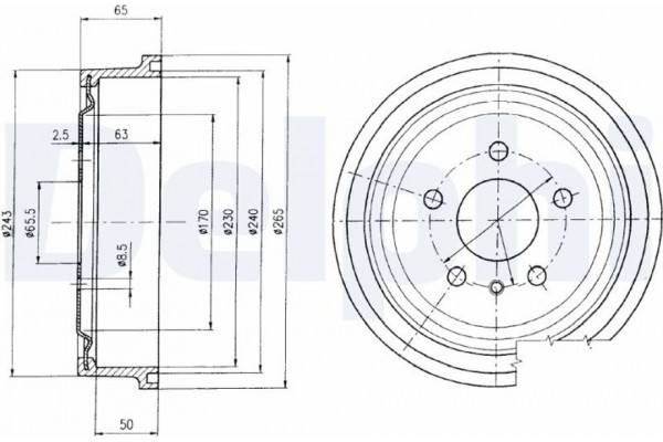 Delphi Ταμπούρο - BF403