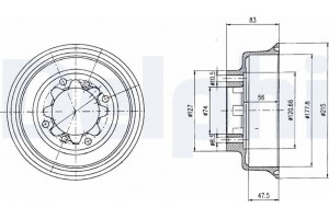 Delphi Ταμπούρο - BF43