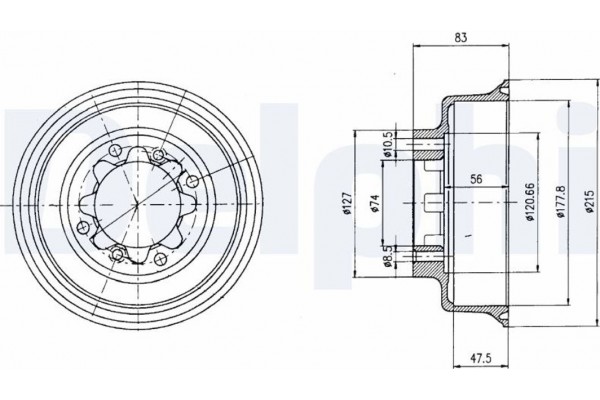 Delphi Ταμπούρο - BF43