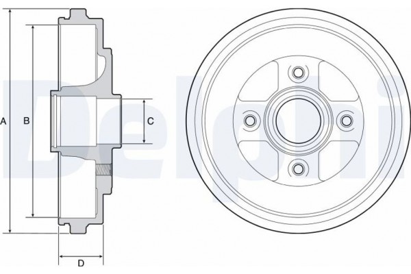 Delphi Ταμπούρο - BF509