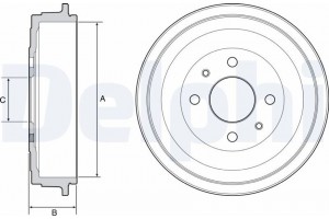 Delphi Ταμπούρο - BF528