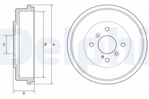 Delphi Ταμπούρο - BF565