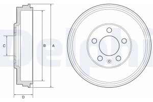 Delphi Ταμπούρο - BF575