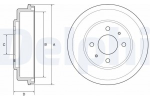 Delphi Ταμπούρο - BF582