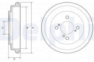 Delphi Ταμπούρο - BF596