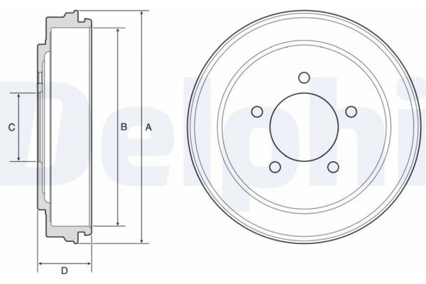 Delphi Ταμπούρο - BF600