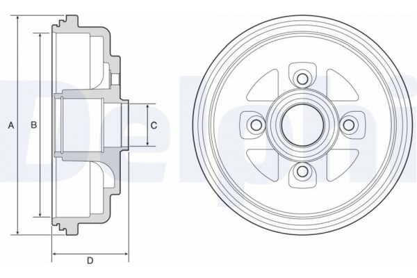 Delphi Ταμπούρο - BF607