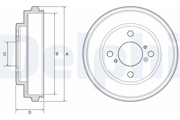 Delphi Ταμπούρο - BF625