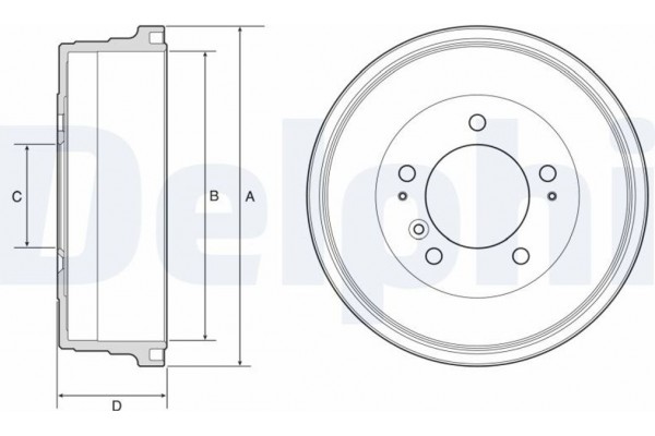 Delphi Ταμπούρο - BF628