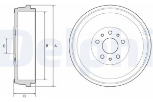 Delphi Ταμπούρο - BF629