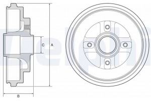 Delphi Ταμπούρο - BF630