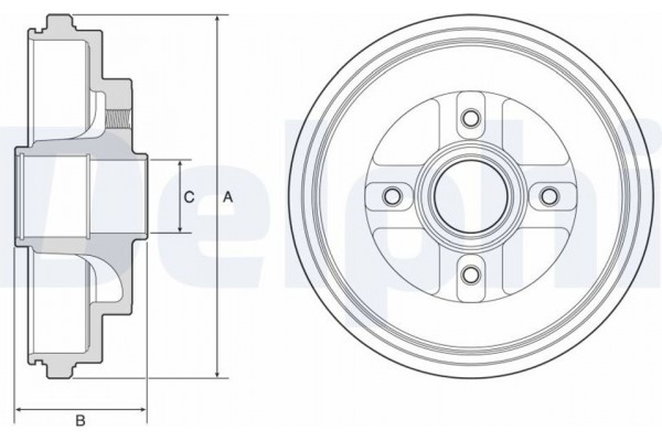 Delphi Ταμπούρο - BF630
