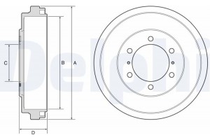 Delphi Ταμπούρο - BF631