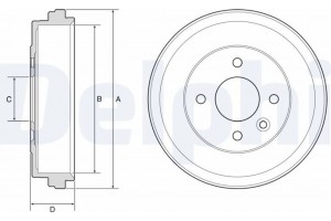 Delphi Ταμπούρο - BF637