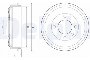 Delphi Ταμπούρο - BF638