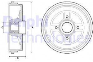 Delphi Ταμπούρο - BFR496