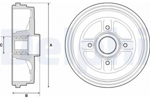 Delphi Ταμπούρο - BFR496