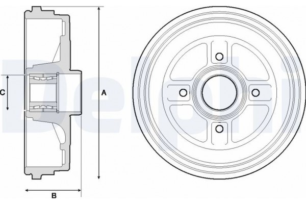 Delphi Ταμπούρο - BFR496