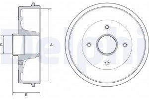Delphi Ταμπούρο - BFR538
