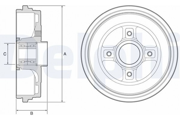 Delphi Ταμπούρο - BFR626