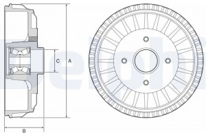 Delphi Ταμπούρο - BFR768