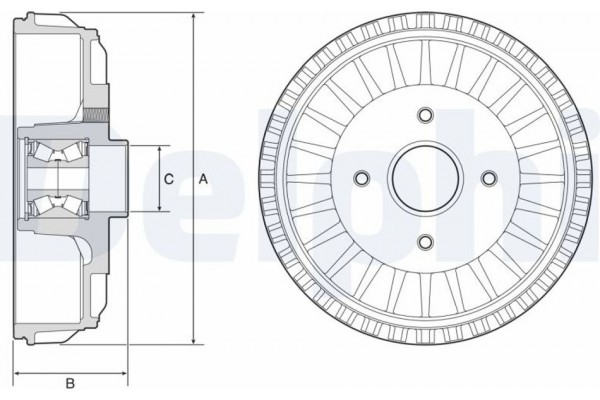 Delphi Ταμπούρο - BFR768