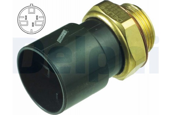 Delphi Θερμικός διακόπτης, Βεντιλατέρ Ψυγείου - TS10342