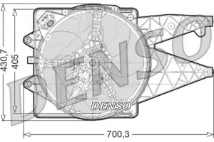 Denso Βεντιλατέρ, Ψύξη Κινητήρα - DER01020