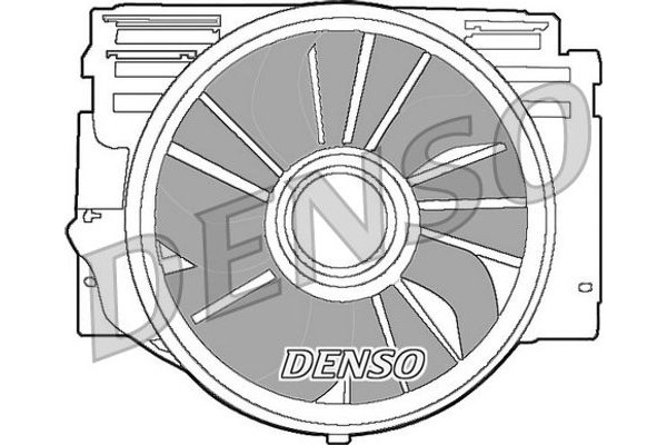 Denso Βεντιλατέρ, Ψύξη Κινητήρα - DER05007