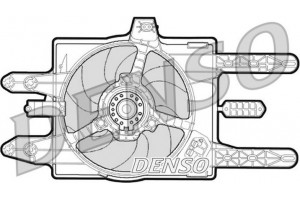 Denso Βεντιλατέρ, Ψύξη Κινητήρα - DER09031