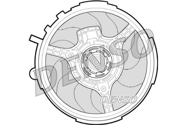 Denso Βεντιλατέρ, Ψύξη Κινητήρα - DER09061