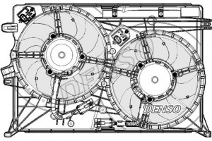 Denso Βεντιλατέρ, Ψύξη Κινητήρα - DER09075